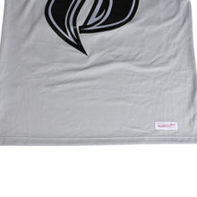 画像をギャラリービューアに読み込む, 新品同様 Mitchell&amp;Ness ミッチェルアンドネス 50th Anniversary of Hip-Hop Ruff Rydersフットボールジャージ ラフライダース ブラック グレー XLサイズ 中古 4a002267