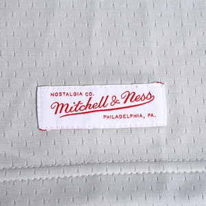 新品同様 Mitchell&Ness ミッチェルアンドネス 50th Anniversary of Hip-Hop Ruff Rydersフットボールジャージ ラフライダース ブラック グレー XLサイズ 中古 4a002267