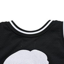 画像をギャラリービューアに読み込む, 新品同様 Mitchell&amp;Ness ミッチェルアンドネス × マスターマインドワールド コラボレーション メッシュタンクトップ ノースリーブ ブラック スカル ボーン Lサイズ 中古 4a002270