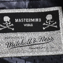 画像をギャラリービューアに読み込む, 新品同様 Mitchell&amp;Ness ミッチェルアンドネス × マスターマインドワールド コラボレーション プリントショーツ ハーフパンツ ショートパンツ スカル ボーン カモフラージュ Lサイズ 中古 4a002260