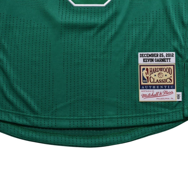 新品同様品 Mitchell&Ness ミッチェルアンドネス ボストンセルティックス 2012 ケビンガーネット クリスマスDay ジャージ 中古 4a002266