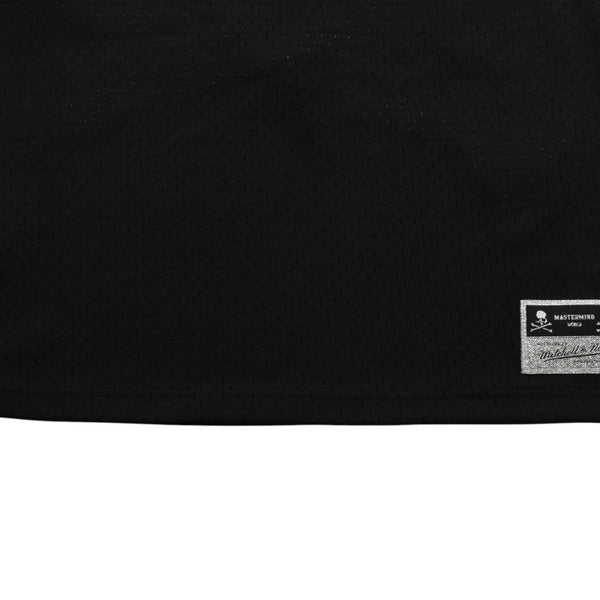Like new Mitchell&Ness Mitchell &amp; Ness x mastermind world Mesh Tank Top Sleeveless Black Skull Bone Size L Used 4a002270