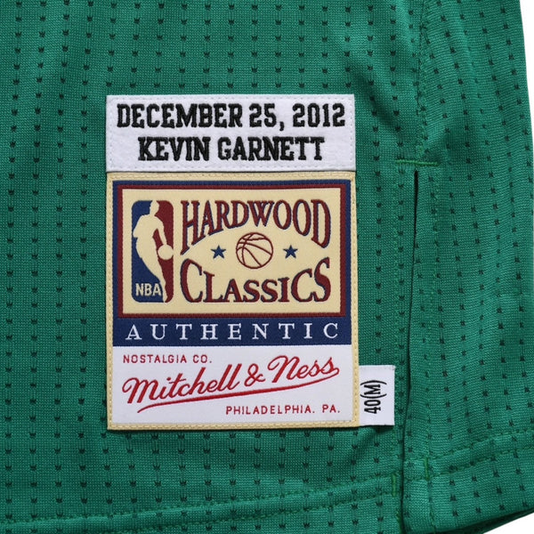 新品同様品 Mitchell&Ness ミッチェルアンドネス ボストンセルティックス 2012 ケビンガーネット クリスマスDay ジャージ 中古 4a002266