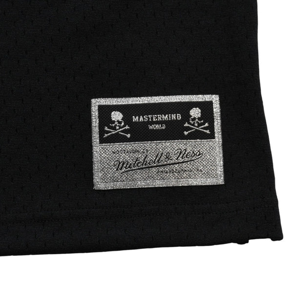Like new Mitchell&Ness Mitchell &amp; Ness x mastermind world Mesh Tank Top Sleeveless Black Skull Bone Size L Used 4a002270