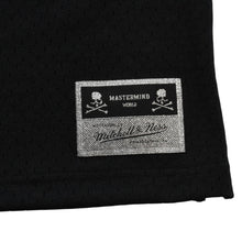 画像をギャラリービューアに読み込む, 新品同様 Mitchell&amp;Ness ミッチェルアンドネス × マスターマインドワールド コラボレーション メッシュタンクトップ ノースリーブ ブラック スカル ボーン Lサイズ 中古 4a002270