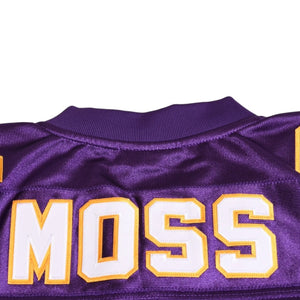 新品同様 Mitchell&Ness ミッチェルアンドネス フットボールジャージ NFL ミネソタ 1998 背番号84 パープル ホワイト イエロー Sサイズ 中古 4a002280