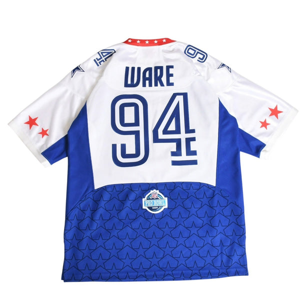 Like new Mitchell&Ness Mitchell &amp; Ness NFL DeMarcus Wear Authentic Jersey 2009 Pro Bowl Blue White Red Size L Used 4a002262