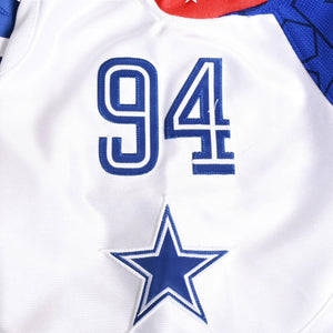 Like new Mitchell&Ness Mitchell &amp; Ness NFL DeMarcus Wear Authentic Jersey 2009 Pro Bowl Blue White Red Size L Used 4a002262