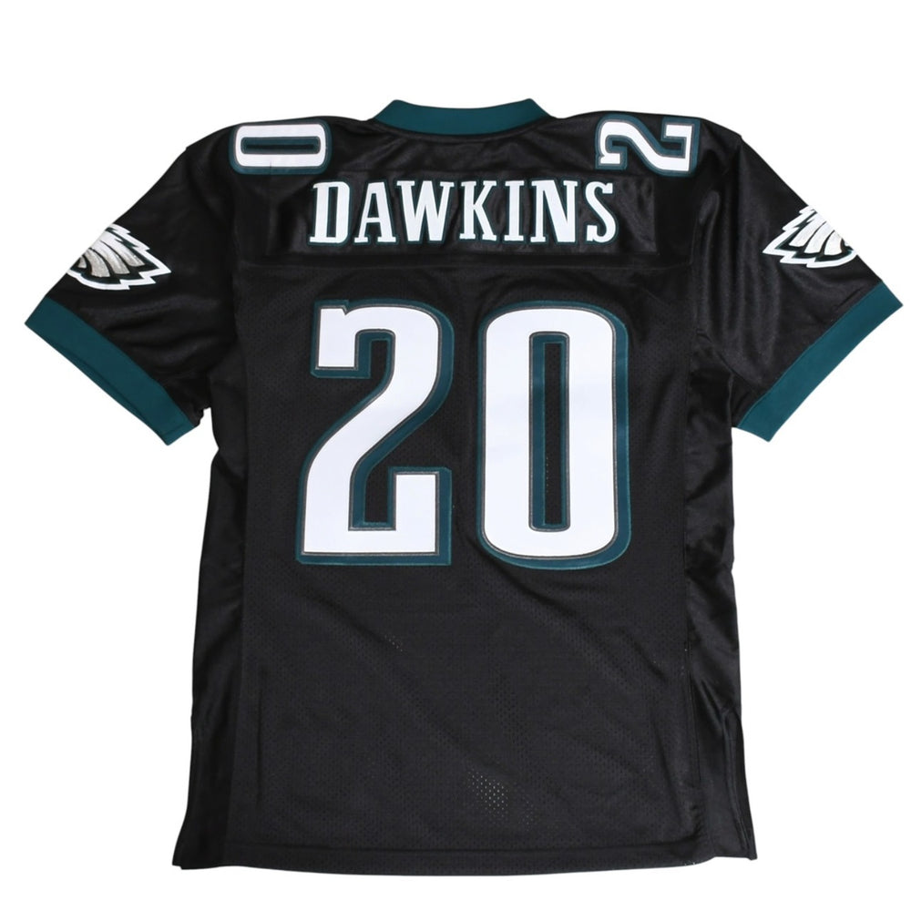 Like new Mitchell&Ness Mitchell &amp; Ness NFL Philadelphia Eagles Safety Brian Dawkins 2003 Alternate Jersey, Size L, Used, 4a002268
