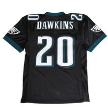 画像をギャラリービューアに読み込む, 新品同様品 Mitchell&amp;Ness ミッチェルアンドネス NFL フィラデルフィアイーグルス セーフティ ブライアンドーキンス 2003 オルターネイトジャージ Lサイズ 中古 4a002268