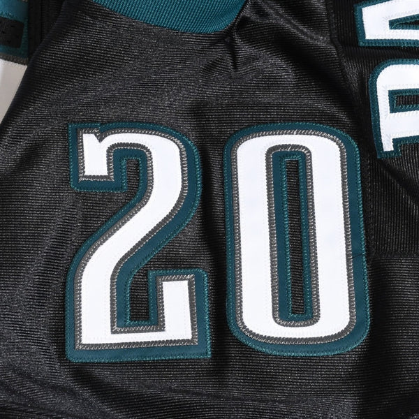 新品同様品 Mitchell&Ness ミッチェルアンドネス NFL フィラデルフィアイーグルス セーフティ ブライアンドーキンス 2003 オルターネイトジャージ Lサイズ 中古 4a002268