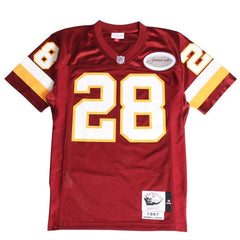 新品同様品 Mitchell&Ness ミッチェルアンドネス NFLワシントンレッドスキンズ ダレルグリーン 1997復刻オーセンティックユニフォーム サイズS ワインレッド 中古 4a002283