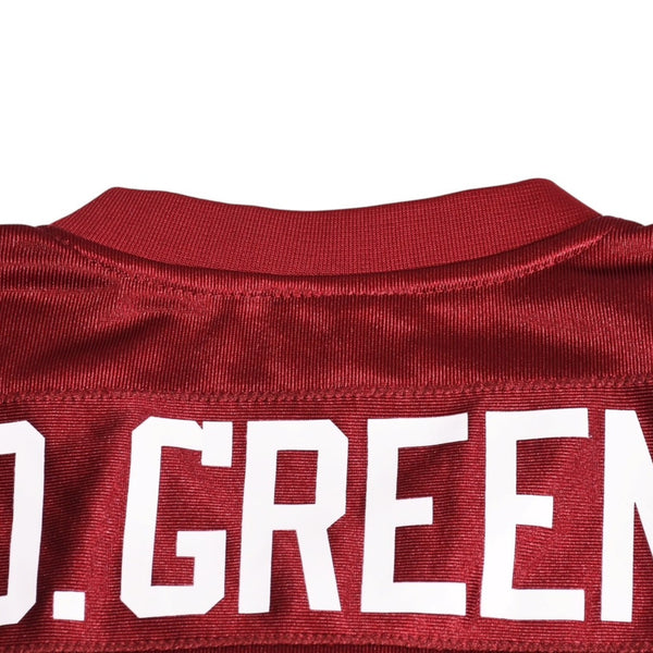 新品同様品 Mitchell&Ness ミッチェルアンドネス NFLワシントンレッドスキンズ ダレルグリーン 1997復刻オーセンティックユニフォーム サイズS ワインレッド 中古 4a002283