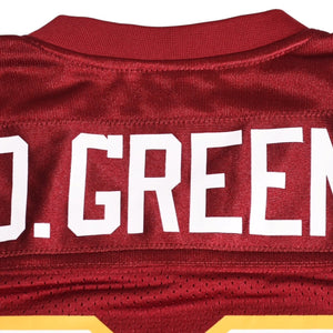 新品同様品 Mitchell&Ness ミッチェルアンドネス NFLワシントンレッドスキンズ ダレルグリーン 1997復刻オーセンティックユニフォーム サイズS ワインレッド 中古 4a002283