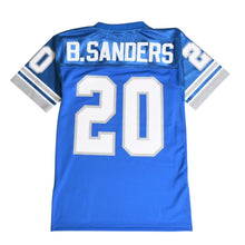Load image into Gallery viewer, 新品同様品 Mitchell&amp;Ness ミッチェルアンドネス NFL デトロイドライオンズ バリーサンダース 1991年 ユニフォーム Sサイズ ブルー ホワイト 中古 4a002221