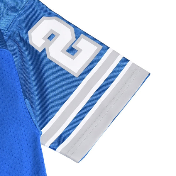 Like new Mitchell&Ness Mitchell &amp; Ness NFL Detroit Lions Barry Sanders 1991 Uniform, Size S, Blue &amp; White, Used, 4a002221