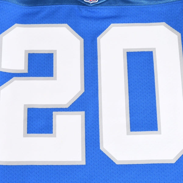 Like new Mitchell&Ness Mitchell &amp; Ness NFL Detroit Lions Barry Sanders 1991 Uniform, Size S, Blue &amp; White, Used, 4a002221