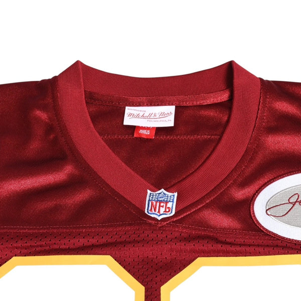 新品同様品 Mitchell&Ness ミッチェルアンドネス NFLワシントンレッドスキンズ ダレルグリーン 1997復刻オーセンティックユニフォーム サイズS ワインレッド 中古 4a002283
