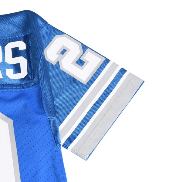 Like new Mitchell&Ness Mitchell &amp; Ness NFL Detroit Lions Barry Sanders 1991 Uniform, Size S, Blue &amp; White, Used, 4a002221