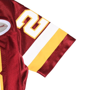 新品同様品 Mitchell&Ness ミッチェルアンドネス NFLワシントンレッドスキンズ ダレルグリーン 1997復刻オーセンティックユニフォーム サイズS ワインレッド 中古 4a002283