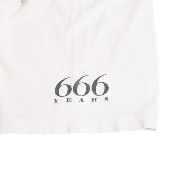 SAINT Mxxxxxxx Saint Michael SS TEE RAINBOW SAINT T-shirt SM-YS1-0000-007 Short sleeve T-shirt Cut and sew White 66 numbering XL size Good condition Used 4a004122