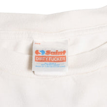 画像をギャラリービューアに読み込む, SAINT Mxxxxxxx セントマイケル SS TEE RAINBOW SAINT Tシャツ SM-YS1-0000-007 半袖Tシャツ カットソー ホワイト ヴィンテージ加工 66ナンバリング XLサイズ 美品 中古 4a004122