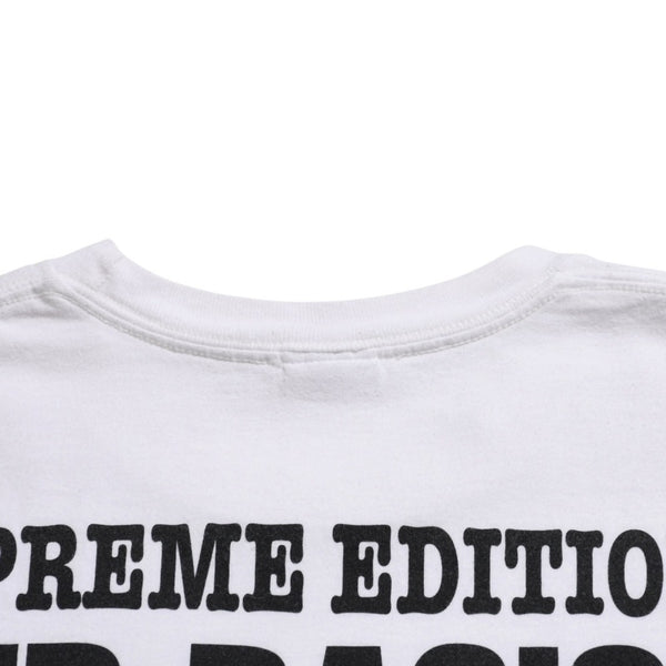 Supreme × GOODENOUGH シュプリーム グッドイナフ 25SS End Racism Tee ホワイト XLサイズ Tシャツ カットソー 美品 中古 4a004118