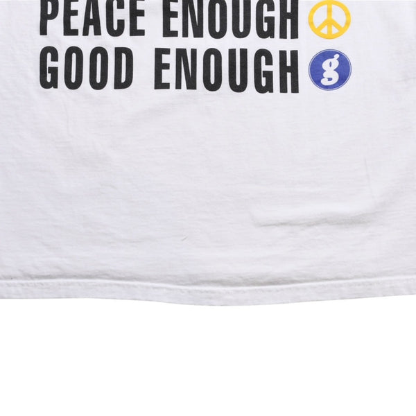 Supreme × GOODENOUGH シュプリーム グッドイナフ 25SS End Racism Tee ホワイト XLサイズ Tシャツ カットソー 美品 中古 4a004118