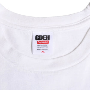 Supreme × GOODENOUGH シュプリーム グッドイナフ 25SS End Racism Tee ホワイト XLサイズ Tシャツ カットソー 美品 中古 4a004118