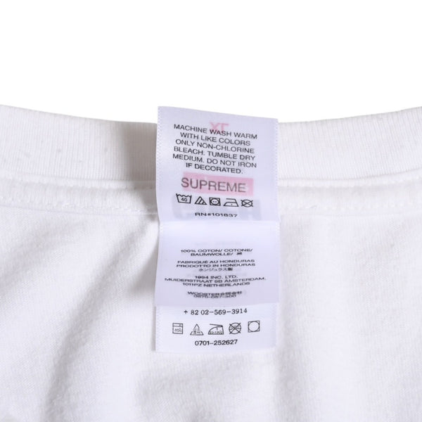 Supreme × GOODENOUGH シュプリーム グッドイナフ 25SS End Racism Tee ホワイト XLサイズ Tシャツ カットソー 美品 中古 4a004118