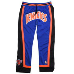 Like new Mitchell&Ness Just Don x Mitchell &amp; Ness Just Don Collaboration New York Knicks Track Pants Blue Orange Black Size L Used 4a002288