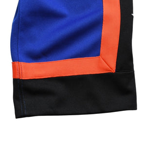 Like new Mitchell&Ness Just Don x Mitchell &amp; Ness Just Don Collaboration New York Knicks Track Pants Blue Orange Black Size L Used 4a002288