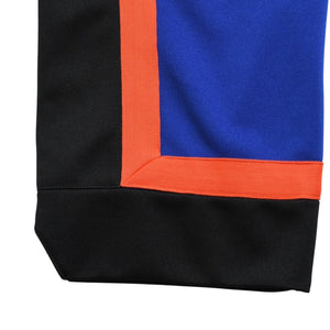 Like new Mitchell&Ness Just Don x Mitchell &amp; Ness Just Don Collaboration New York Knicks Track Pants Blue Orange Black Size L Used 4a002288