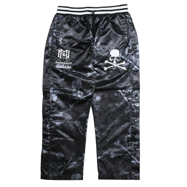 新品同様品 Mitchell&Ness ミッチェルアンドネス Mastermind World プリントティアーパンツ Lサイズ 中古 4a002181