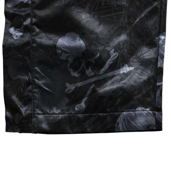 新品同様品 Mitchell&Ness ミッチェルアンドネス Mastermind World プリントティアーパンツ Lサイズ 中古 4a002181