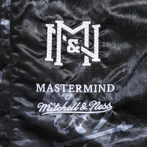 新品同様品 Mitchell&Ness ミッチェルアンドネス Mastermind World プリントティアーパンツ Lサイズ 中古 4a002181