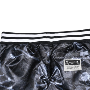 新品同様品 Mitchell&Ness ミッチェルアンドネス Mastermind World プリントティアーパンツ Lサイズ 中古 4a002181