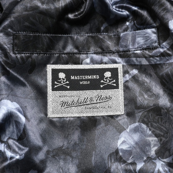 新品同様品 Mitchell&Ness ミッチェルアンドネス Mastermind World プリントティアーパンツ Lサイズ 中古 4a002181