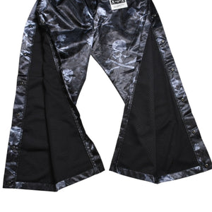 新品同様品 Mitchell&Ness ミッチェルアンドネス Mastermind World プリントティアーパンツ Lサイズ 中古 4a002181