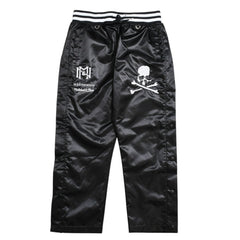 Like new Mitchell&NMitchell &amp; Ness x Mastermind World Tear Pants, Size L, Black, Skull, Used, 4a002177