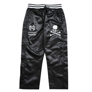 Like new Mitchell&NMitchell &amp; Ness x Mastermind World Tear Pants, Size L, Black, Skull, Used, 4a002177