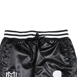 Like new Mitchell&NMitchell &amp; Ness x Mastermind World Tear Pants, Size L, Black, Skull, Used, 4a002177