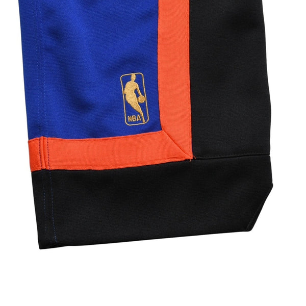 Like new Mitchell&Ness Just Don x Mitchell &amp; Ness Just Don Collaboration New York Knicks Track Pants Blue Orange Black Size L Used 4a002288