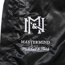 Load image into Gallery viewer, 新品同様 Mitchell&amp;Ness x Mastermind world ミッチェルアンドネス × マスターマインドワールド TEAR PANTS サイズ L ブラック スカル 中古 4a002177