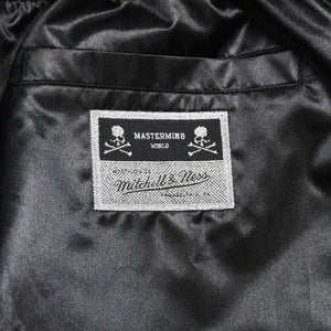 Like new Mitchell&NMitchell &amp; Ness x Mastermind World Tear Pants, Size L, Black, Skull, Used, 4a002177