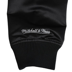 新品同様 Mitchell&Ness ミッチェルアンドネス NFL フィラデルフィアイーグルス サテンスタジアムジャケット ニックフォールズ ミッドナイトグリーン Lサイズ 中古 4a002792