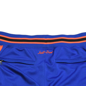 Like new Mitchell&Ness Just Don x Mitchell &amp; Ness Just Don Collaboration New York Knicks Track Pants Blue Orange Black Size L Used 4a002288