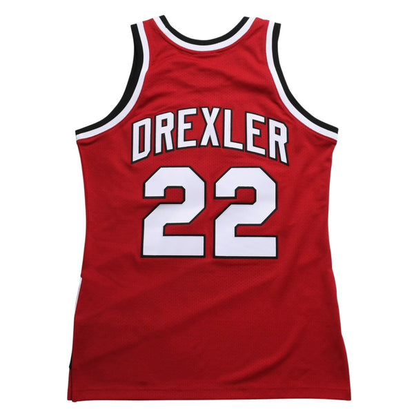 新品同様品 Mitchell&Ness ミッチェルアンドネス ポートランドトレイルブレイザーズ クライドドレクスラー 1983-84 スウィングマンユニフォーム Mサイズ 中古 4a002301