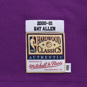 新品同様 Mitchell&Ness ミッチェルアンドネス ロードスウィングマンジャージ ミルウォーキーバックス 2000-01 Mサイズ パープル ホワイト グリーン 中古 4a002218