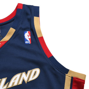 Like new Mitchell&Ness Mitchell &amp; Ness Cleveland Cavaliers LeBron James 2008-09 Swingman Jersey Navy M size Used 4a002210